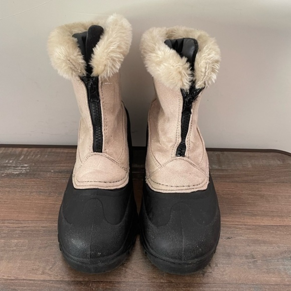 ITASCA thermoLIte thin insulation winter women boots cream